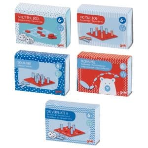 assortiment de 5 mini jeux